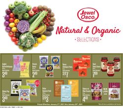 Catalogue Jewel Osco Natural & Organic 2021 from 01/02/2021