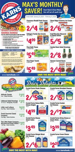 Catalogue Karns Quality Foods from 01/21/2025