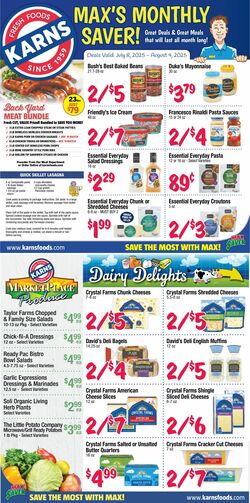 Catalogue Karns Quality Foods from 07/08/2025