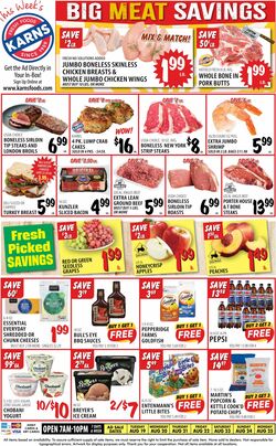 Current weekly ad Karns Quality Foods