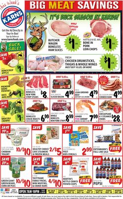 Current weekly ad Karns Quality Foods