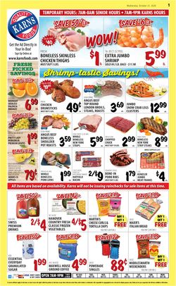 Catalogue Karns Quality Foods from 10/20/2020