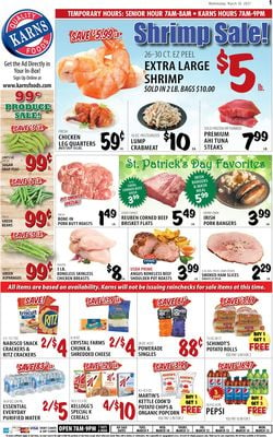 Catalogue Karns Quality Foods from 03/09/2021