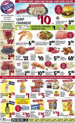 Catalogue Karns Quality Foods from 05/11/2021