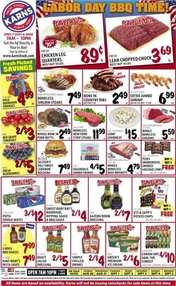 Catalogue Karns Quality Foods from 08/30/2022