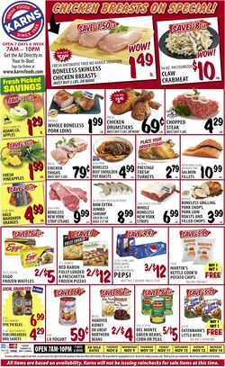 Catalogue Karns Quality Foods from 11/08/2022