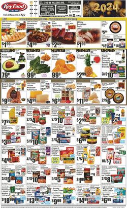 Catalogue Key Food from 12/29/2023