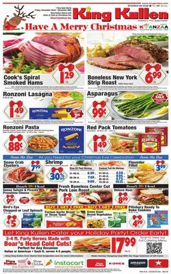 Catalogue King Kullen from 12/22/2023