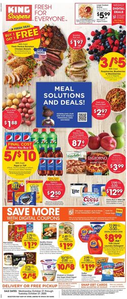 Catalogue King Soopers from 10/21/2020