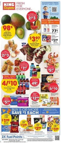 Catalogue King Soopers from 05/12/2021