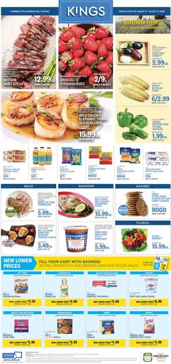 Catalogue Kings Food Markets from 08/21/2020