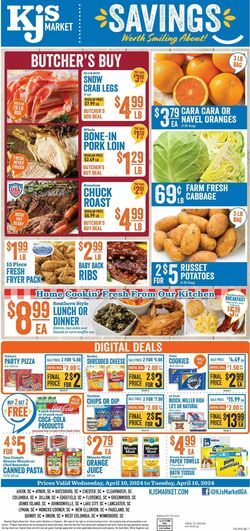Current weekly ad KJ´s Market