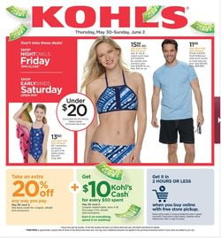 Catalogue Kohl's from 05/30/2019