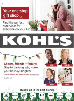 Catalogue Kohl's Christmas 2020 from 12/08/2020