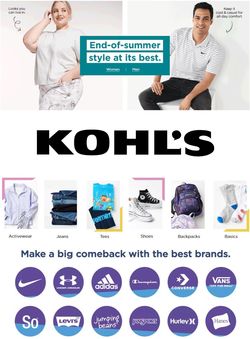 Catalogue Kohl's from 08/13/2021