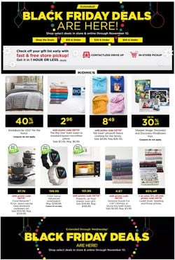 Catalogue Kohl's BLACK FRIDAY WEEK 2021 from 11/24/2021