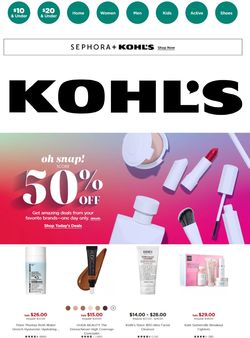 Catalogue Kohl's from 03/29/2022