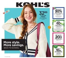 Catalogue Kohl's from 08/05/2022