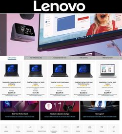 Current weekly ad Lenovo