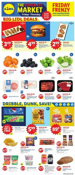 Catalogue Lidl from 03/21/2025