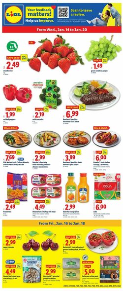 Catalogue Lidl from 01/14/2026