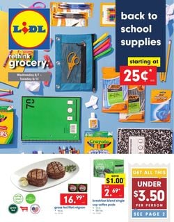 Catalogue Lidl from 08/07/2019