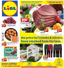 Catalogue Lidl Easter 2021 from 03/31/2021