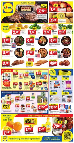 Catalogue Lidl from 08/25/2021