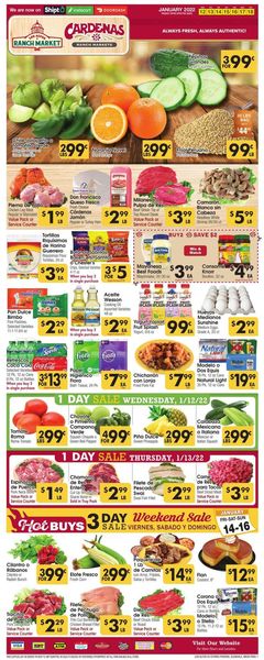 Catalogue Los Altos Ranch Market from 01/12/2022