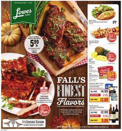 Catalogue Lowes Foods from 10/07/2020