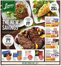 Current weekly ad Lowes Foods
