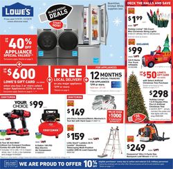 Catalogue Lowe's - Black Friday Ad 2019 from 11/07/2019