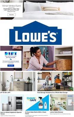 Catalogue Lowe's from 02/01/2021