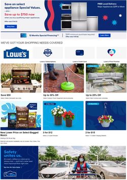 Catalogue Lowe's from 07/08/2021