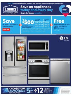 Catalogue Lowe's from 02/10/2022