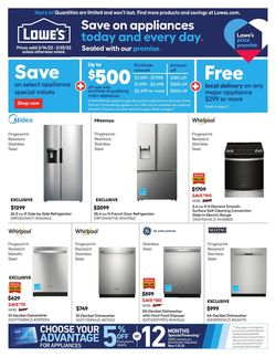 Catalogue Lowe's from 02/14/2022