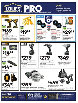 Catalogue Lowe's from 06/27/2022