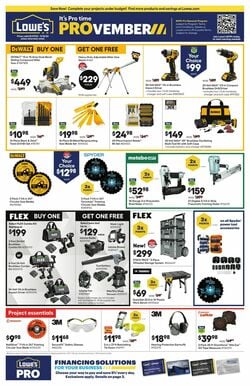 Catalogue Lowe's from 10/27/2022