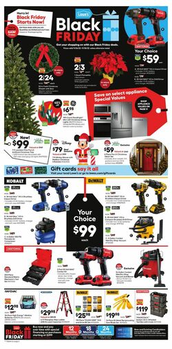 Catalogue Lowe's from 11/24/2022