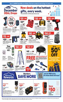 Catalogue Lowe's from 12/05/2024