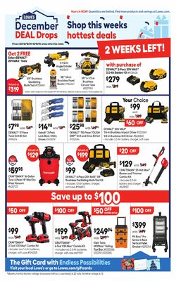 Catalogue Lowe's from 12/12/2024