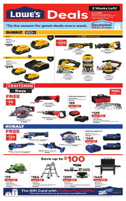Catalogue Lowe's from 12/11/2025