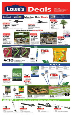 Catalogue Lowe's from 03/19/2026
