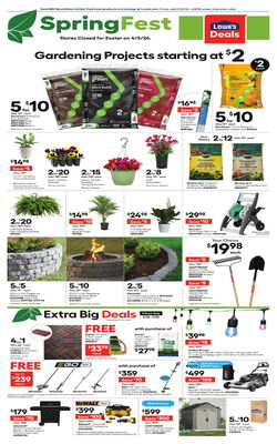 Catalogue Lowe's from 03/26/2026