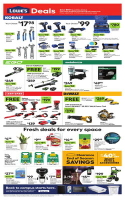 Catalogue Lowe's from 08/06/2026