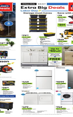 Catalogue Lowe's from 08/27/2026
