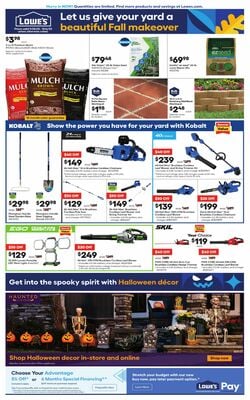 Catalogue Lowe's from 09/28/2023