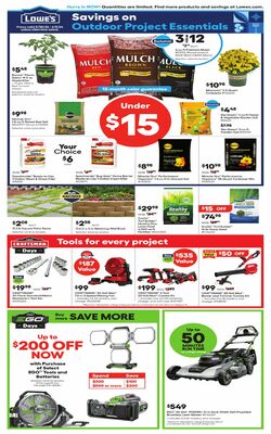 Catalogue Lowe's from 05/30/2024