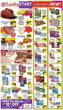 Catalogue Lucky Supermarkets from 09/15/2021