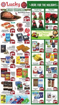 Catalogue Lucky Supermarkets CHRISTMAS 2021 from 12/15/2021